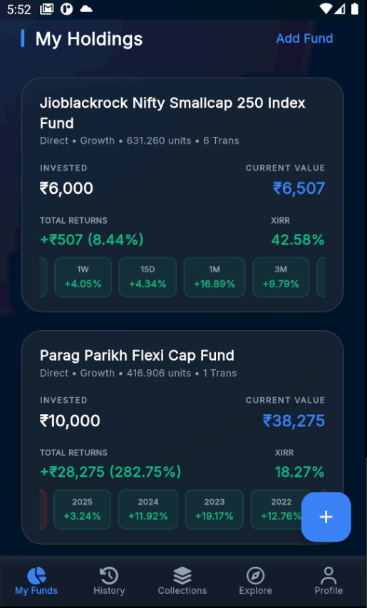 Investment List